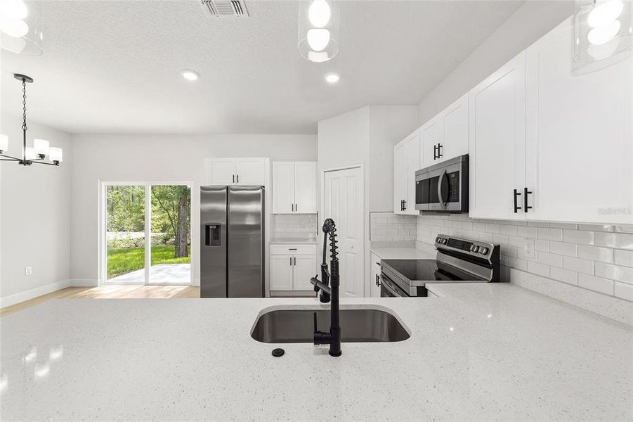 Furnished interior view inside a new home in , Citrus Springs (Image 5).
