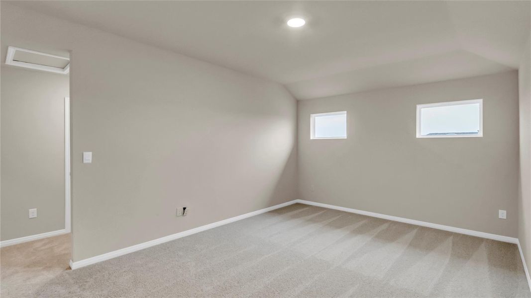 Spacious, unfurnished interior of a new home in Carillon, Manor (Image 20).