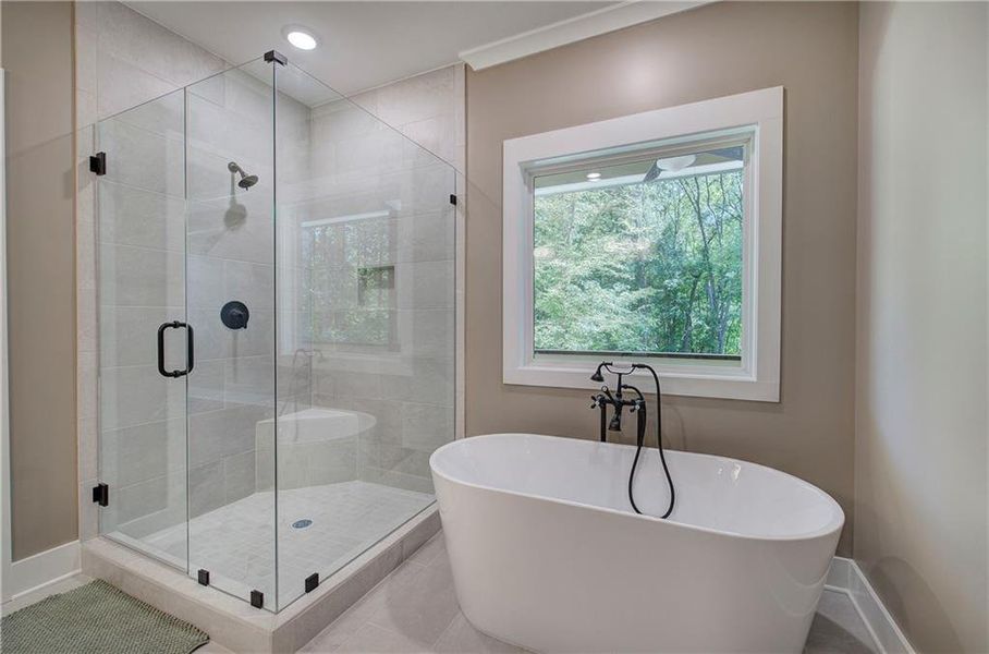 Furnished interior view inside a new home in , Euharlee (Image 17).