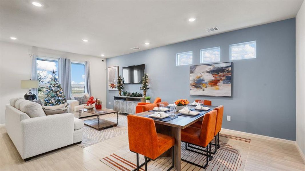 Furnished interior view inside a new home in Orchard Village, Fort Worth (Image 17).