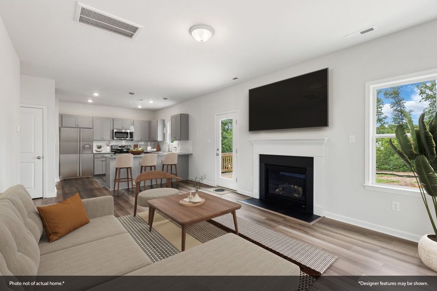Furnished interior view inside a new home in Citadel Point at Southbridge, Sneads Ferry (Image 6).