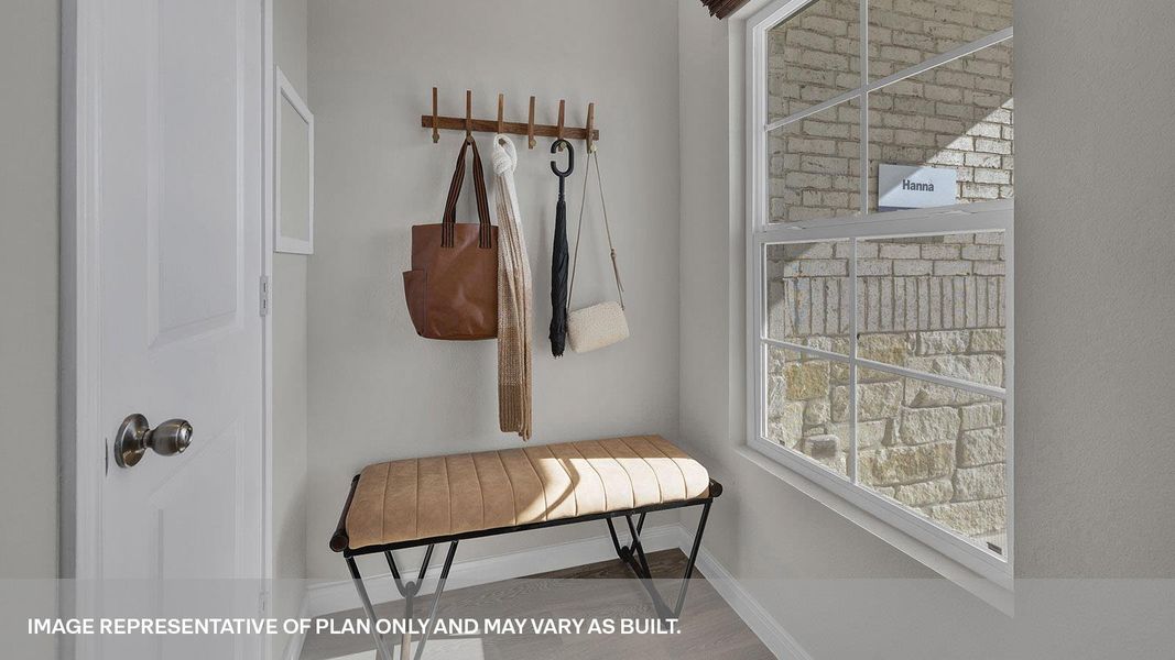 Furnished interior view inside a new home in Whisper South, San Marcos (Image 21).