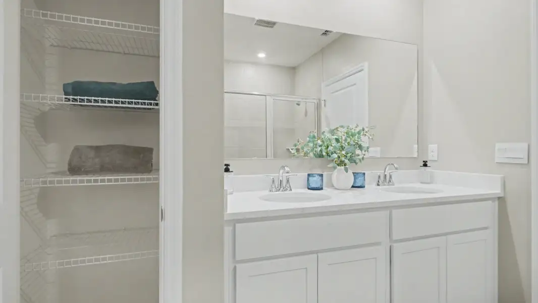 Representative furnished interior of a home built from the Lexington by Maronda Homes in Malabar Springs, Palm Bay (Image 18).