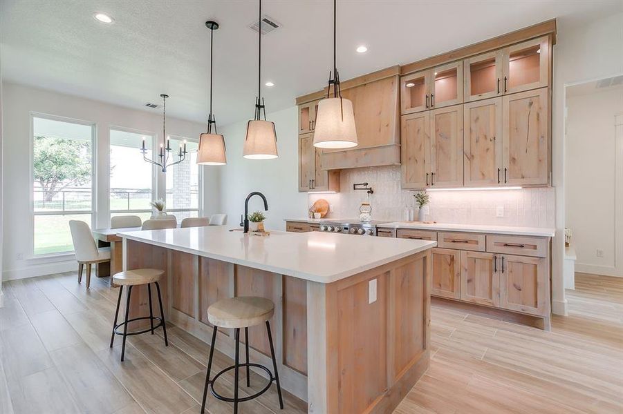 Furnished interior view inside a new home in , Azle (Image 8).