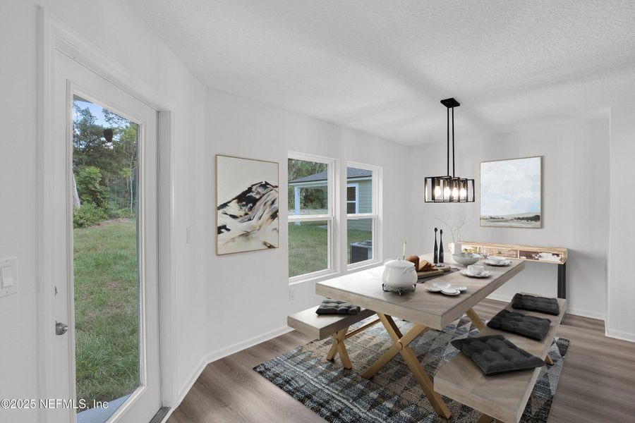 Furnished interior view inside a new home in , Palatka (Image 16).