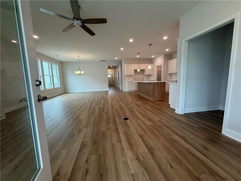 Spacious, unfurnished interior of a new home in , Hiram (Image 27).