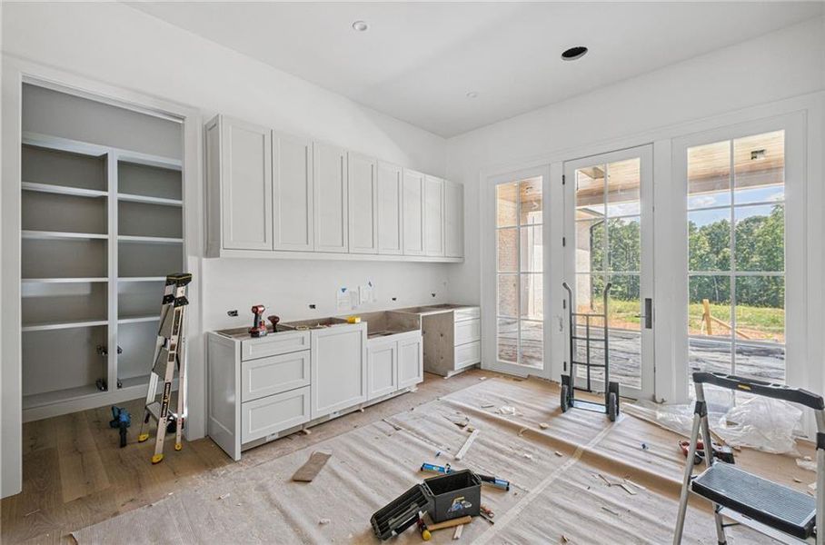 Furnished interior view inside a new home in , Milton (Image 12).