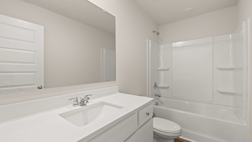 Furnished interior view inside a new home in Brookland Commons, Monroe (Image 7).