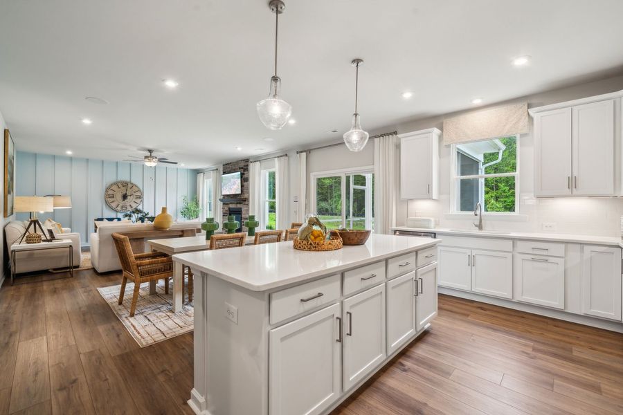 Representative furnished interior of a home built from the The Shiloh by Stanley Martin Homes in Glenhurst, Matthews (Image 8).