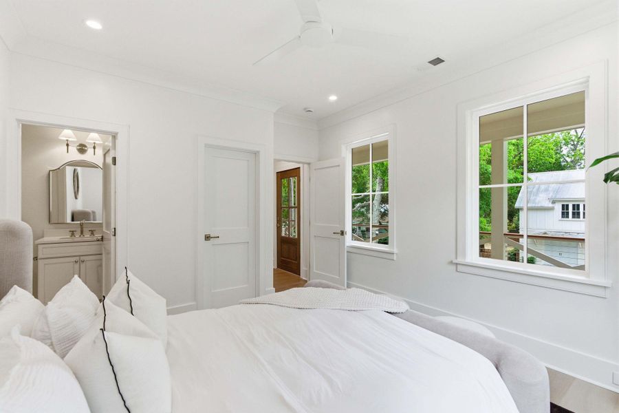 Furnished interior view inside a new home in , Mount Pleasant (Image 36).