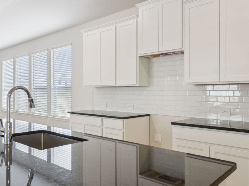 Furnished interior view inside a new home in Comanche Ridge, San Antonio (Image 7).