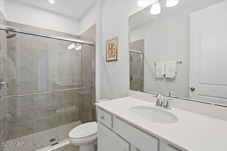 Furnished interior view inside a new home in Trailmark - Phase 6, St. Augustine (Image 19). Furnished interior view inside a new home in Trailmark - Phase 6, St. Augustine (Image 19).