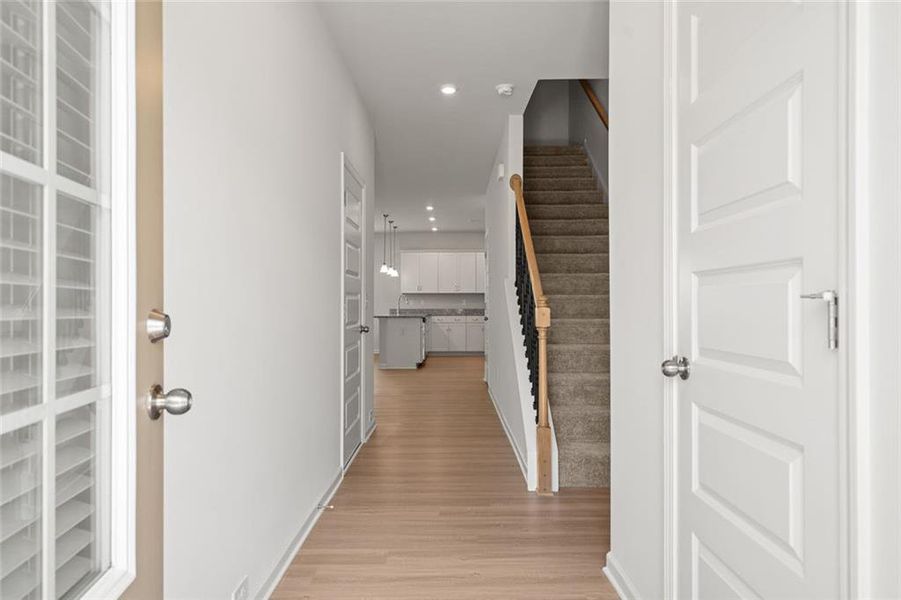 Spacious, unfurnished interior of a new home in The Andros, Dalton (Image 32).