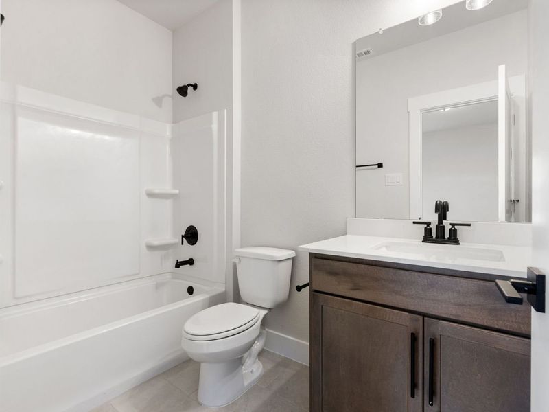Furnished interior view inside a new home in Waverly Estates, Nevada (Image 11). Furnished interior view inside a new home in Waverly Estates, Nevada (Image 11).