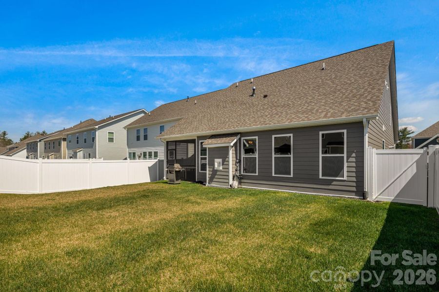 Exterior details and patio area of a home in Cantrell Hills, Hendersonville (Image 23). Exterior details and patio area of a home in Cantrell Hills, Hendersonville (Image 23).