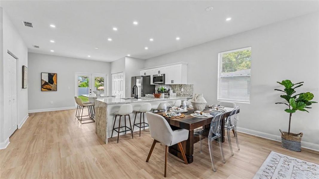 Furnished interior view inside a new home in , Lakeland (Image 6).