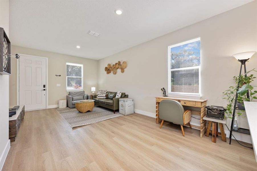 Furnished interior view inside a new home in , Orlando (Image 8). Furnished interior view inside a new home in , Orlando (Image 8).