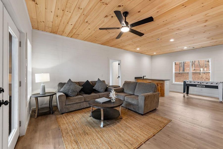 Furnished interior view inside a new home in , Morganton (Image 46).