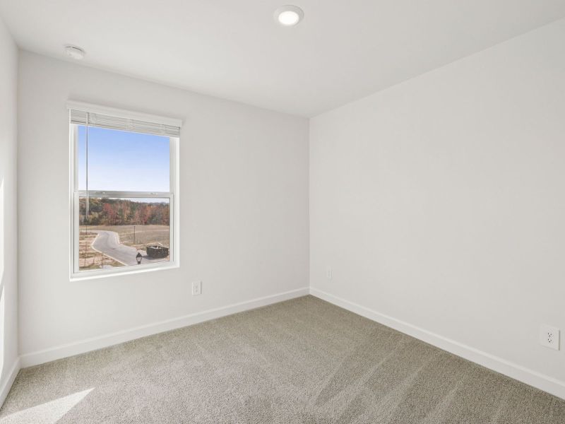 Spacious, unfurnished interior of a new home in Meadows at Wilson Farms - The Heights Series, Fort Mill (Image 20). Spacious, unfurnished interior of a new home in Meadows at Wilson Farms - The Heights Series, Fort Mill (Image 20).