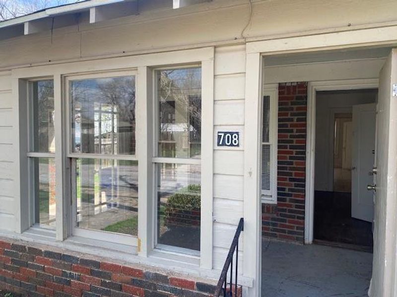 Exterior details and patio area of a home in , Brownwood (Image 18). Exterior details and patio area of a home in , Brownwood (Image 18).