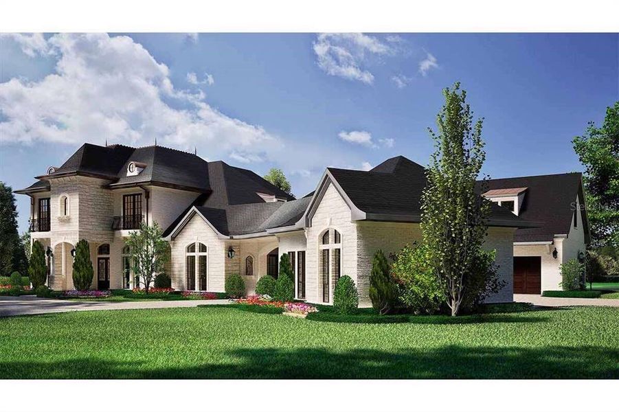 Front exterior of a new home in , Tampa, FL, highlighting curb appeal (Image 2). Front exterior of a new home in , Tampa, FL, highlighting curb appeal (Image 2).