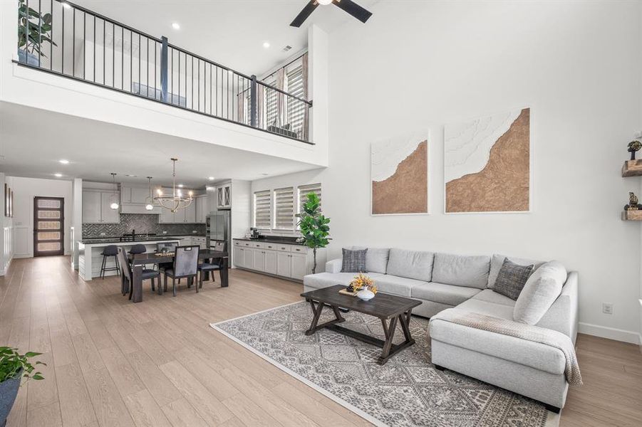 Furnished interior view inside a new home in , Celina (Image 13).