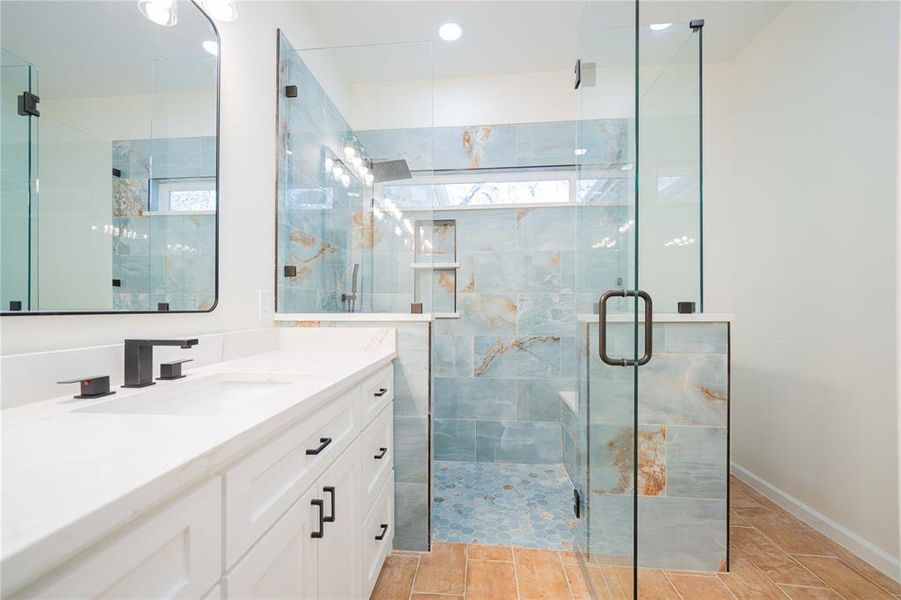 Furnished interior view inside a new home in , Scroggins (Image 17).