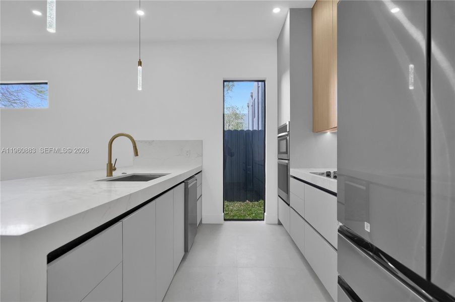 Furnished interior view inside a new home in , Miami (Image 7).