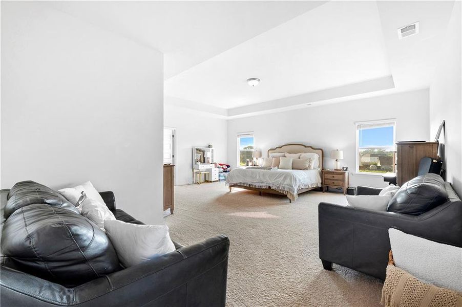 Furnished interior view inside a new home in , Adairsville (Image 10).