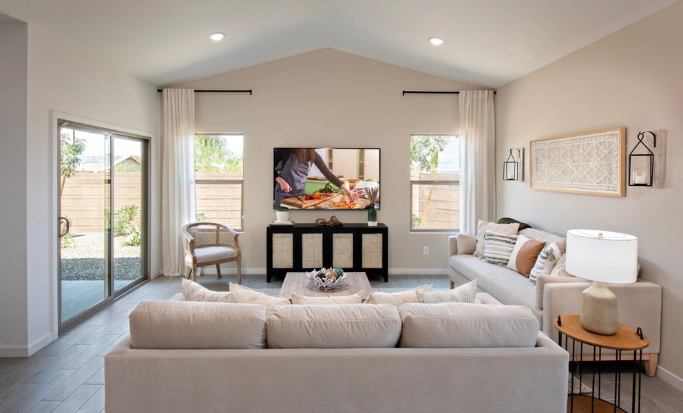 Representative furnished interior of a home built from the Orinoco by K. Hovnanian® Homes in Laveen Springs, Laveen (Image 32). Representative furnished interior of a home built from the Orinoco by K. Hovnanian® Homes in Laveen Springs, Laveen (Image 32).