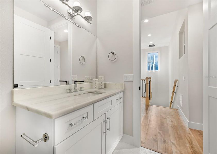 Furnished interior view inside a new home in , Flagler Beach (Image 31).