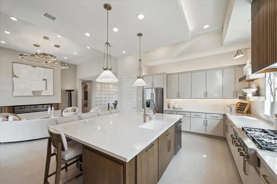 Furnished interior view inside a new home in ARTAVIA®, Conroe (Image 19).