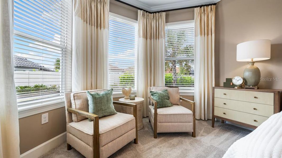 Furnished interior view inside a new home in Esplanade at Wiregrass Ranch, Wesley Chapel (Image 27).