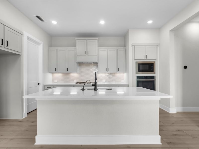 Furnished interior view inside a new home in Pecan Ridge, Fulshear (Image 4).