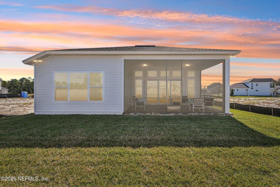 Exterior details and patio area of a home in Seabrook Village II, Ponte Vedra (Image 43). Exterior details and patio area of a home in Seabrook Village II, Ponte Vedra (Image 43).