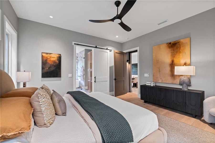 Furnished interior view inside a new home in , Marietta (Image 19).