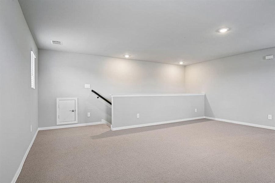 Spacious, unfurnished interior of a new home in Parks at Foster Crossing - Signature Series, Anna (Image 24).