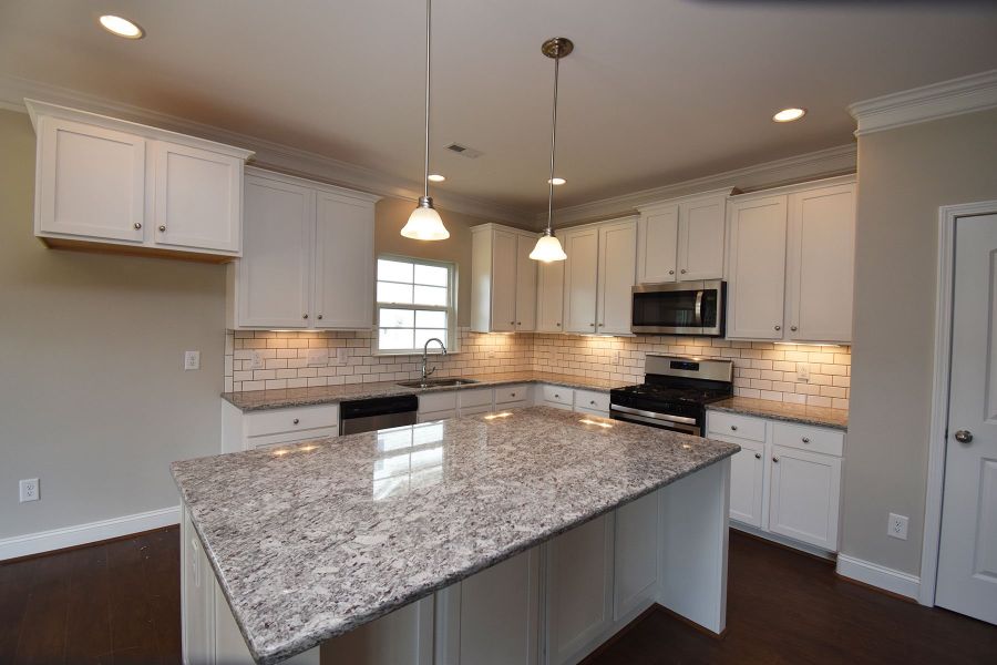 Representative furnished interior of a home built from the Newport by Keystone Homes NC in Royal Pines, Trinity (Image 8).