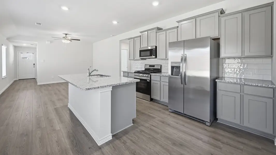 Furnished interior view inside a new home in Winchester Crossing, Princeton (Image 3).