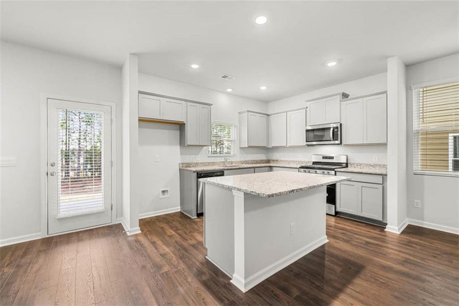 Furnished interior view inside a new home in Shoal Creek, Hampton (Image 9).