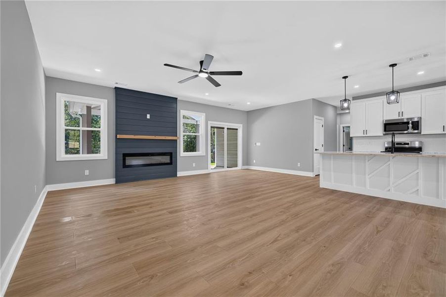 Spacious, unfurnished interior of a new home in , Covington (Image 26).