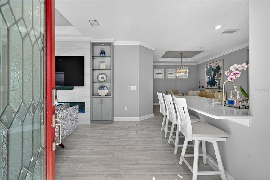 Furnished interior view inside a new home in , Bradenton (Image 34). Furnished interior view inside a new home in , Bradenton (Image 34).