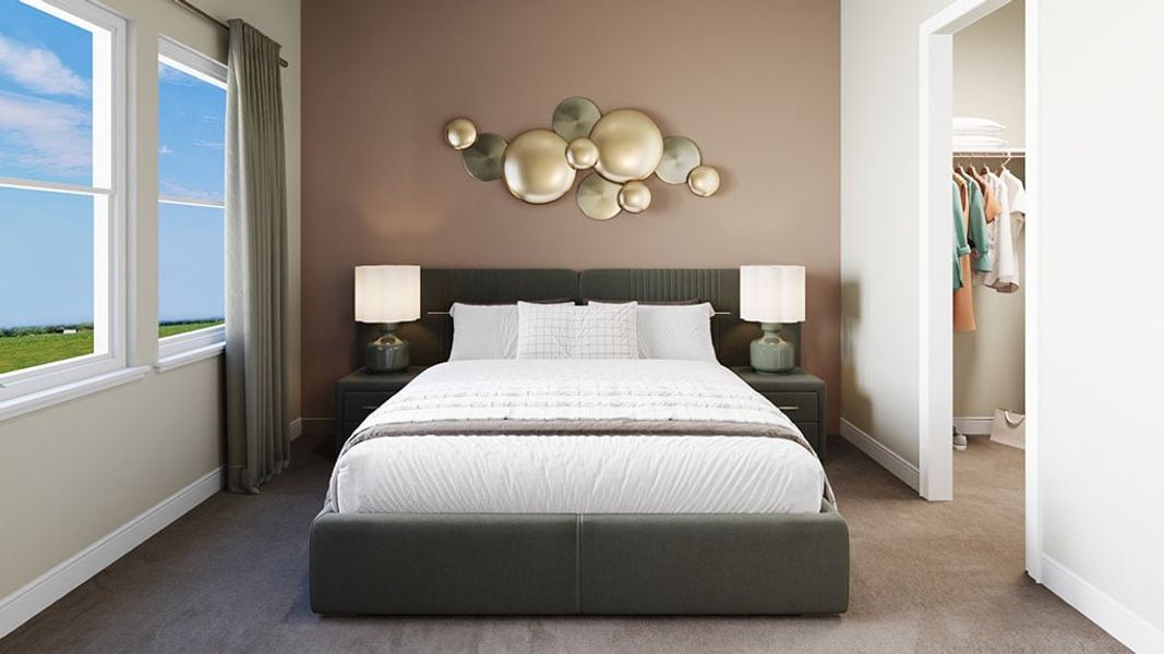 Representative furnished interior of a home built from the Argenta by Taylor Morrison in Skye Ranch Community Group Page, Sarasota (Image 21).