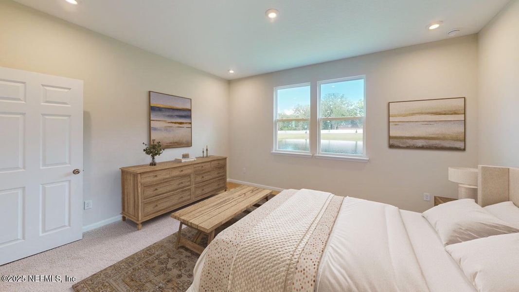 Furnished interior view inside a new home in Sandridge Hills, Green Cove Springs (Image 7).