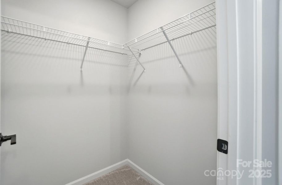 2nd-floor walk-in closet