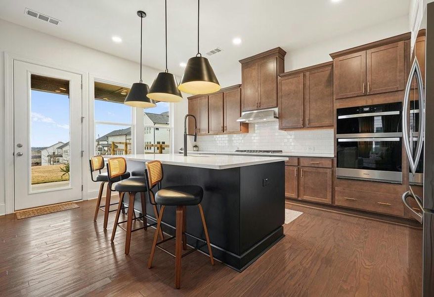 Furnished interior view inside a new home in , Canton (Image 15). Furnished interior view inside a new home in , Canton (Image 15).