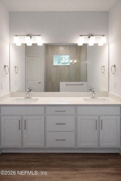 Furnished interior view inside a new home in , Palm Coast (Image 12).