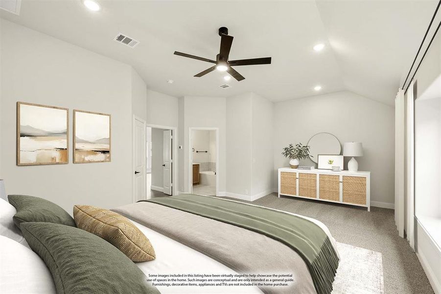 Furnished interior view inside a new home in Arcadia Trails Classic 60, Balch Springs (Image 9).