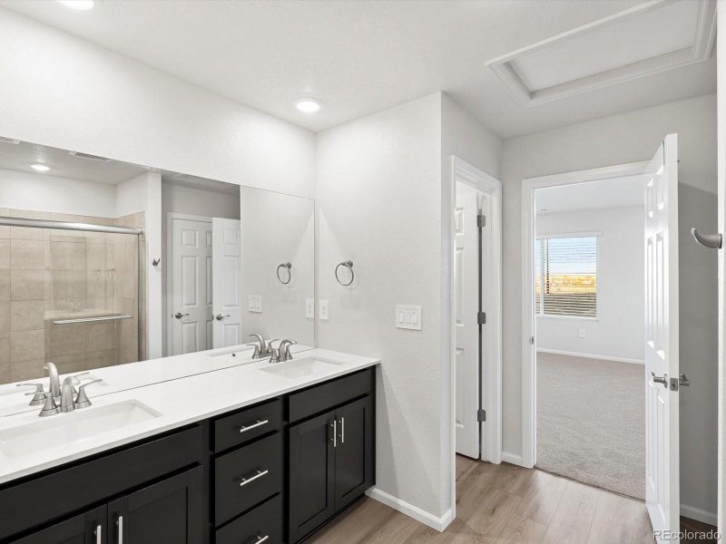 Furnished interior view inside a new home in Three Hills, Morrison (Image 7).