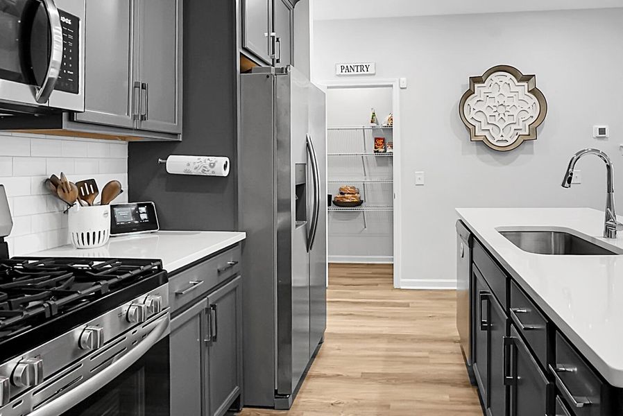 Furnished interior view inside a new home in , Summerville (Image 10).